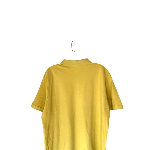 Serge Blanco Men's Yellow Preppy Slim Fit Short Sleeve Polo Shirt Size XL‎ - Picture 8 of 12
